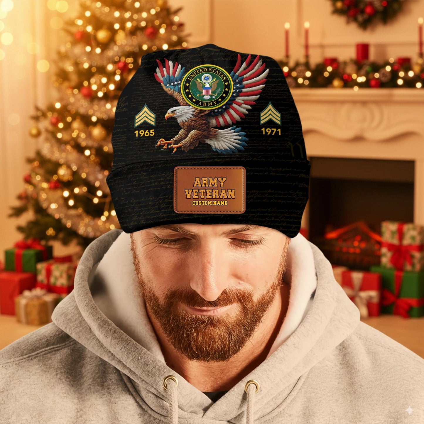 US Army – Beanie Hat – American Pride Eagle