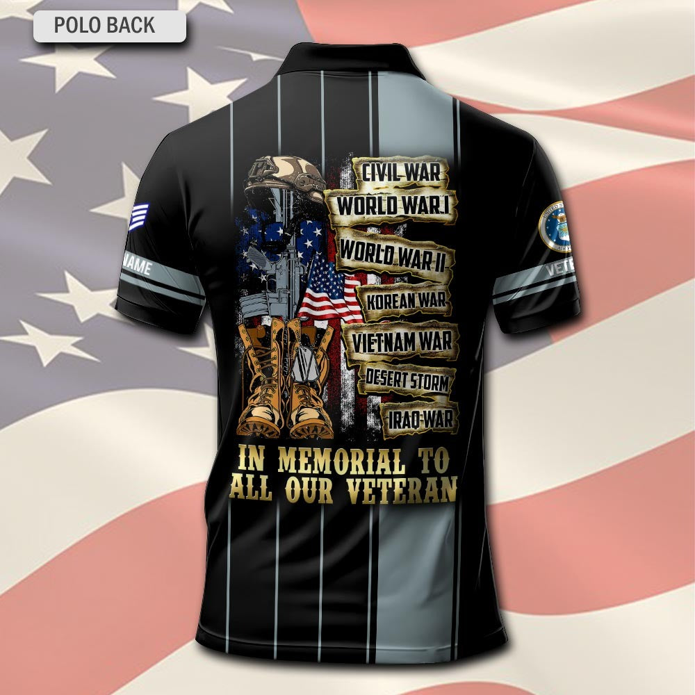 U.S Air Force – T-shirt – Freedom Valor Tribute