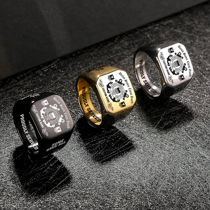 US Coast Guard – Engraved Men's Ring –  ALL GAVE SOME