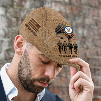 Personalized U.S. Navy Rank Jeff Cap