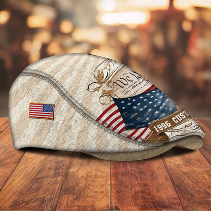 Personalized U.S. ARMY Veteran Cap – Custom Name & Years of Service