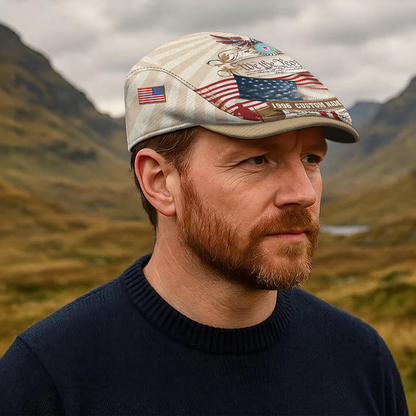 Personalized U.S. Coast Guard Veteran Cap – Custom Name & Years of Service