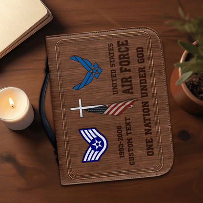 US Air Force – Bible Cover – Faith & Honor Veteran