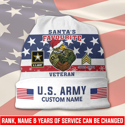 US Army – Beanie Hat – Santa’s Favorite Veteran