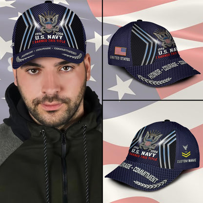 US Navy – Classic Cap –Combat Tech Emblem