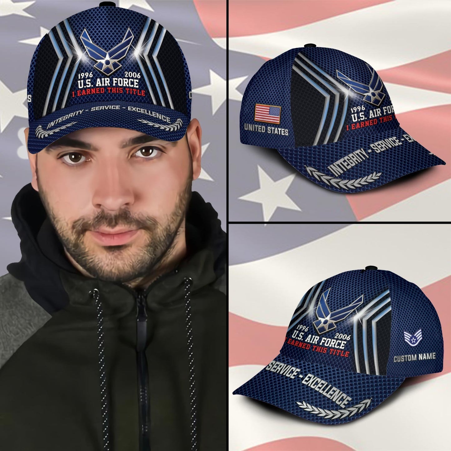 US Air Force – Classic Cap – Combat Tech Emblem