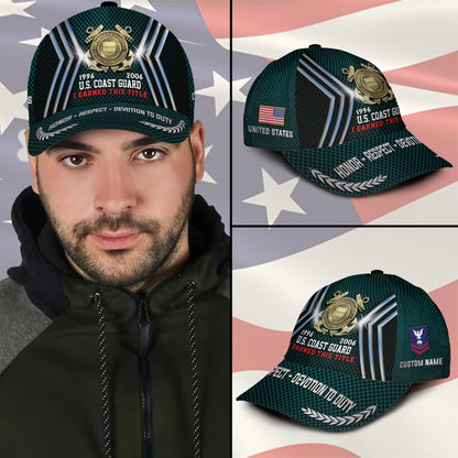 US Coast Guard – Classic Cap –  Combat Tech Emblem