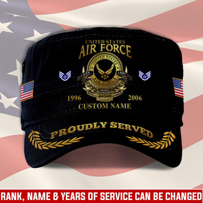 US Air Force – Military Cap -  Noble Service Emblem