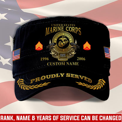 US Marine Corps – Military Cap -  Noble Service Emblem