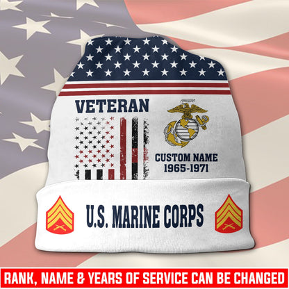 US Marine Corps – Beanie Hat – Veteran