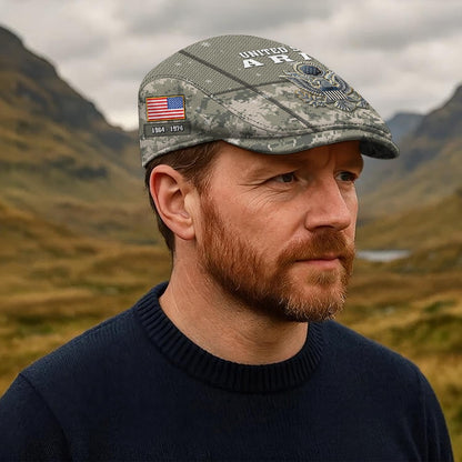 Custom U.S. Army Jeff Cap –  Digital Camo Badge