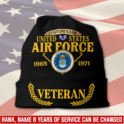 US Air Force – Beanie Hat – Proud Service Veteran