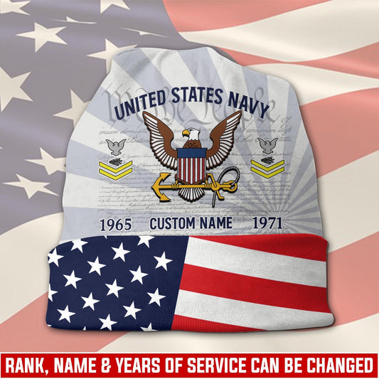 US Navy – Beanie Hat – Stars & Stripes Veteran