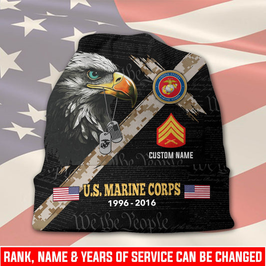 US Marine Corps – Beanie Hat – Patriot Eagle Veteran