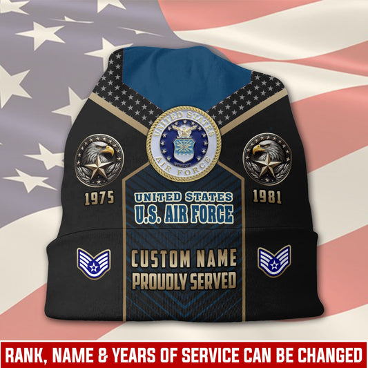 US Air Force – Beanie Hat – Proudly Served Edition