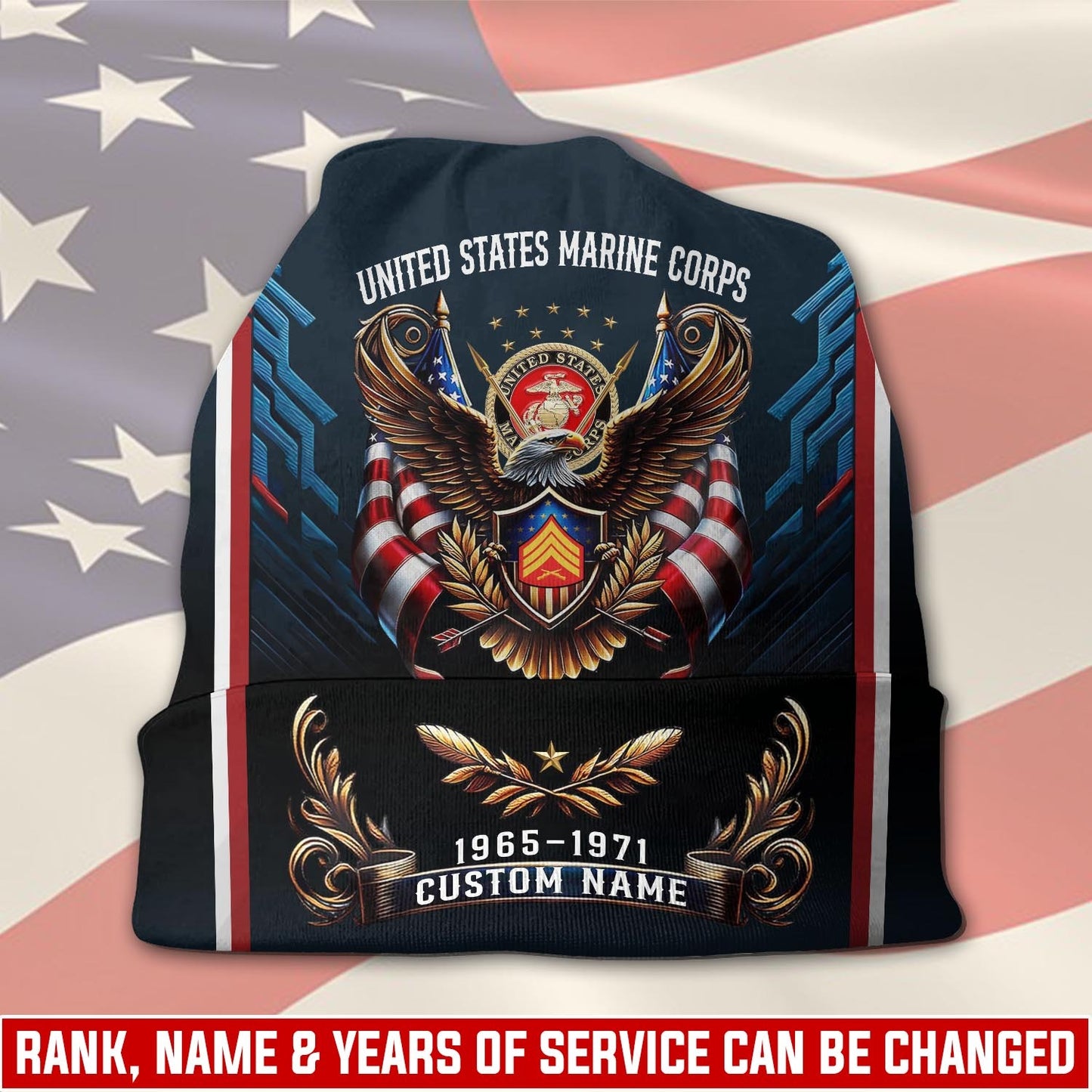 US Marine Corps – Beanie Hat – Freedom Eagle Legacy