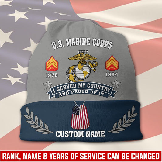 US Marine Corps – Beanie Hat – Proud Patriot Edition