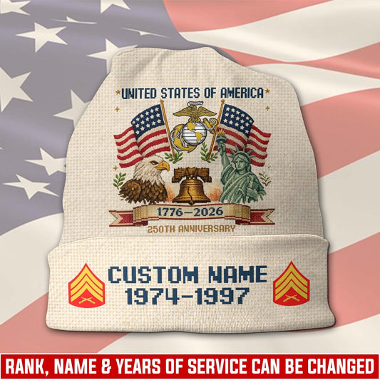 US Marine Corps – Beanie Hat – America 250 Heritage