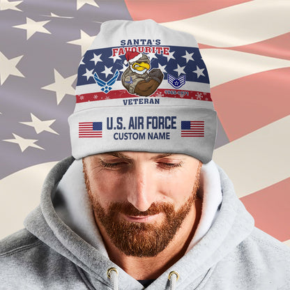 US Air Force – Beanie Hat – Santa’s Favorite Veteran