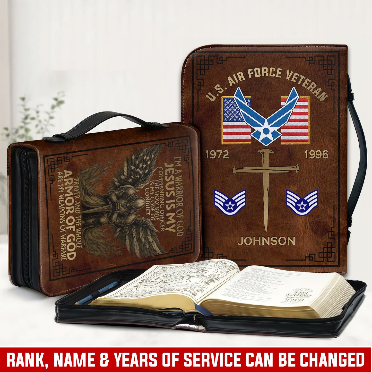 US Air Force – Bible Cover – Armor Of God