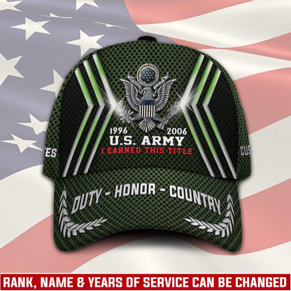 US Army – Classic Cap – Combat Tech Emblem