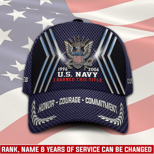 US Navy – Classic Cap –Combat Tech Emblem
