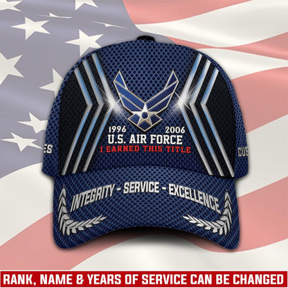 US Air Force – Classic Cap – Combat Tech Emblem