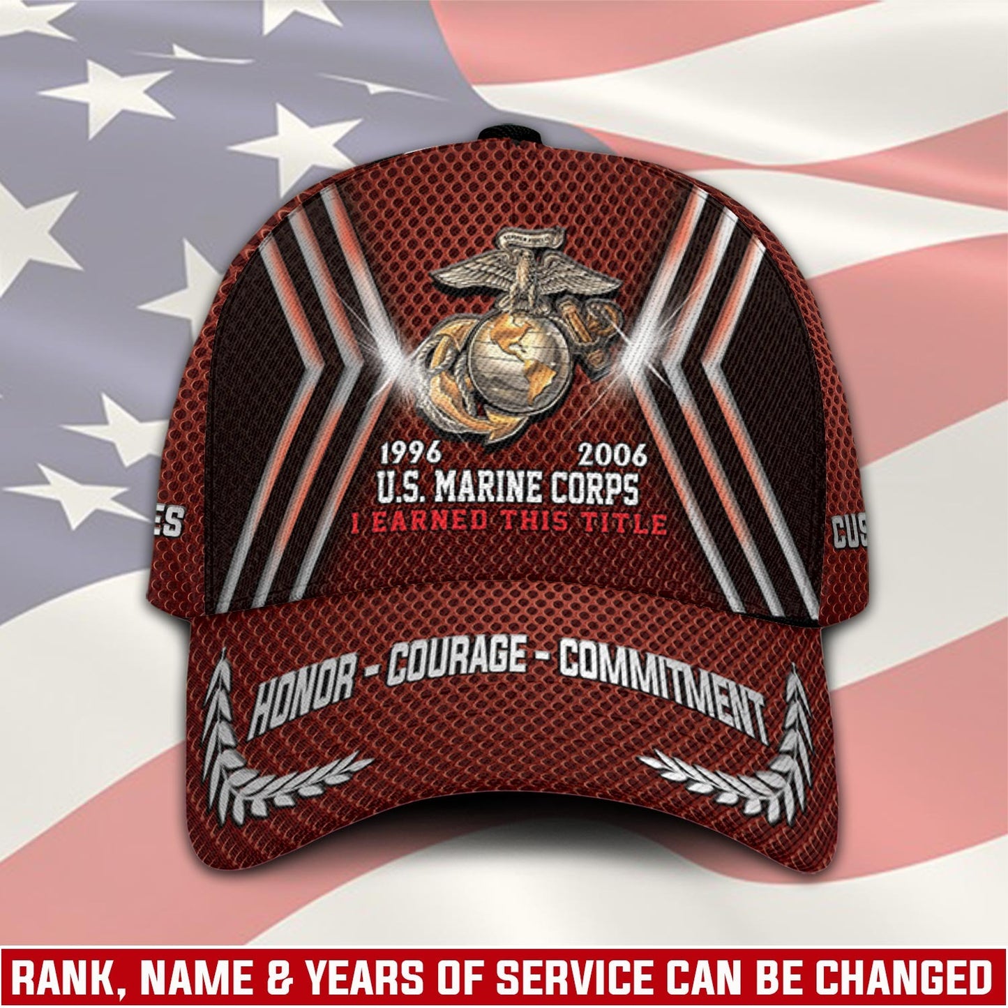 US Marine Corps – Classic Cap – Combat Tech Emblem