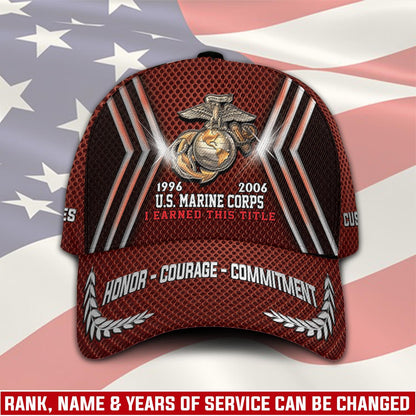 US Marine Corps – Classic Cap – Combat Tech Emblem