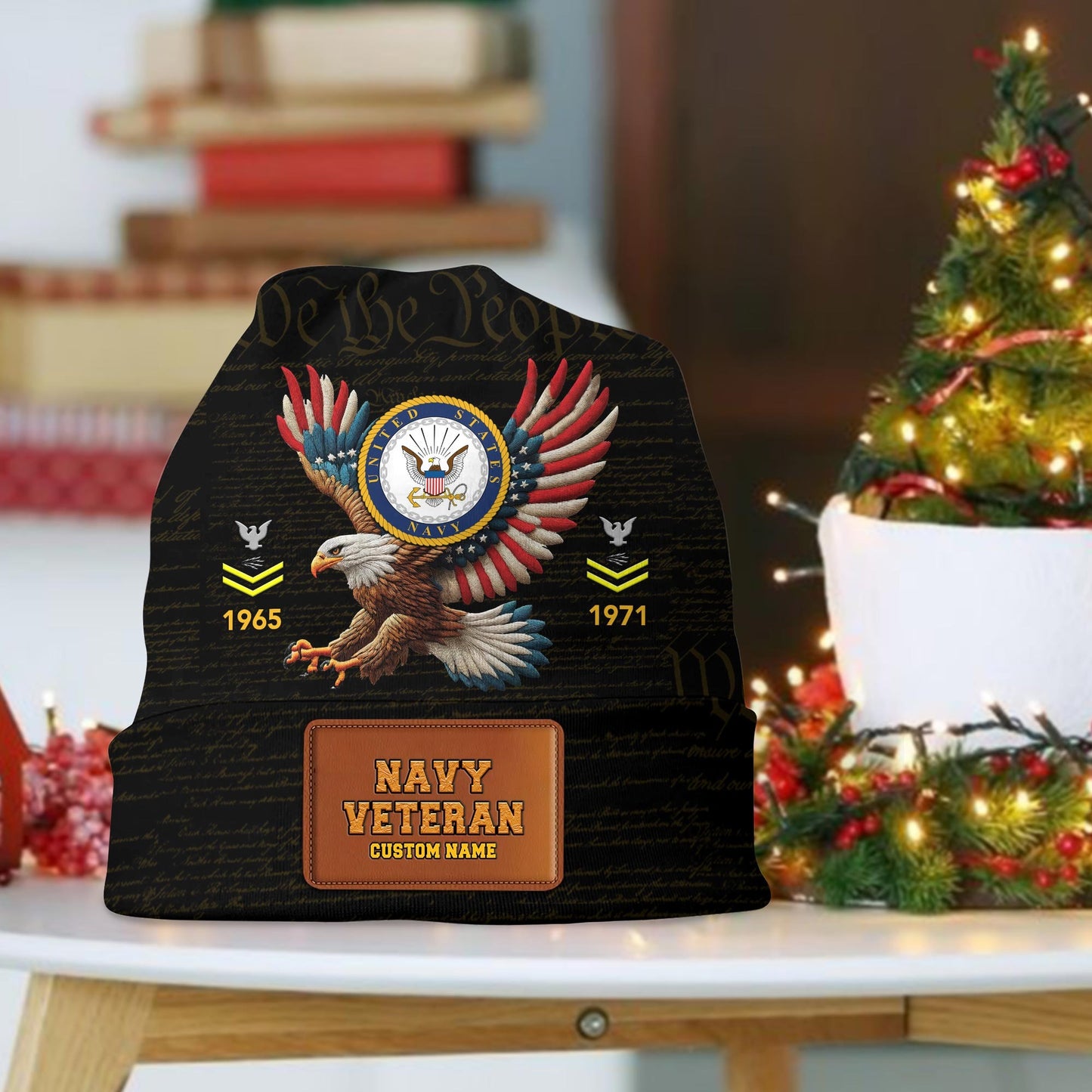 US Navy – Beanie Hat – American Pride Eagle