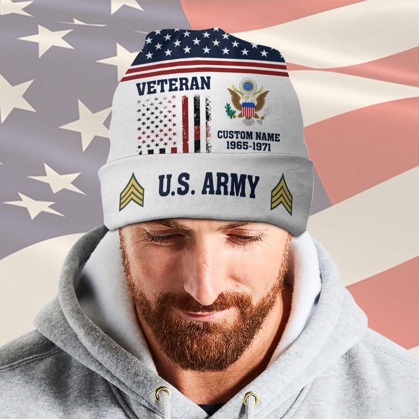 US Army – Beanie Hat – Veteran