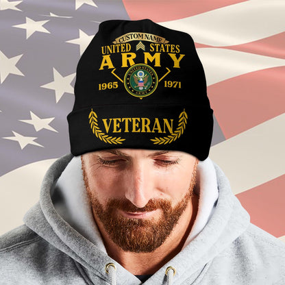 US Army – Beanie Hat – Proud Service Veteran