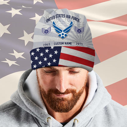 US Air Force – Beanie Hat – Stars & Stripes Veteran