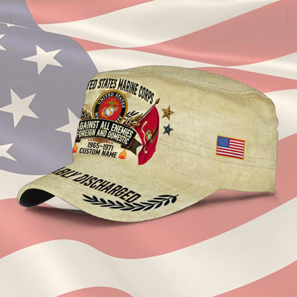 US Marine Corps – Military Cap -  Timeless Service Badge