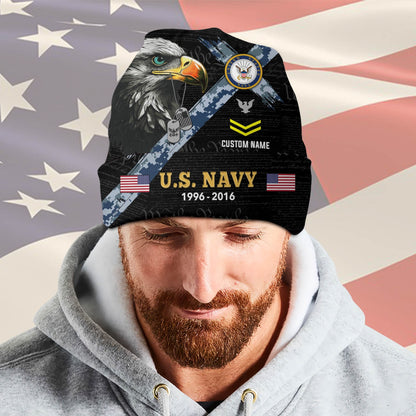 US Navy – Beanie Hat – Patriot Eagle Veteran