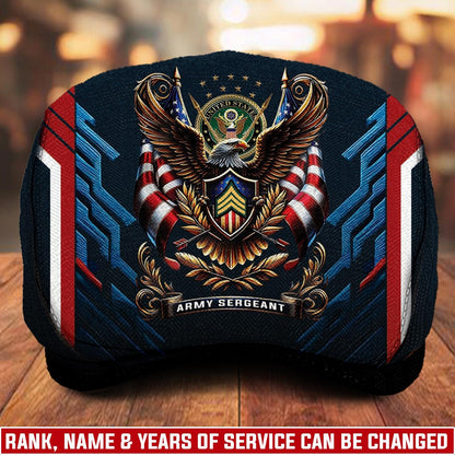 Custom U.S. Army Jeff Cap –  Liberty Shield Emblem