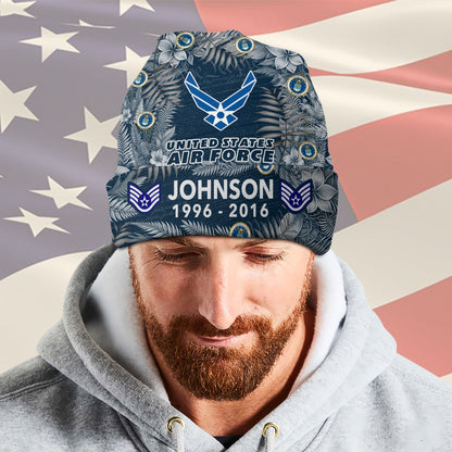 US Air Force – Beanie Hat – Tropical Honor Emblem