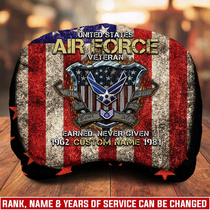 Custom U.S. Air Force Jeff Cap – Patriot Shield Design