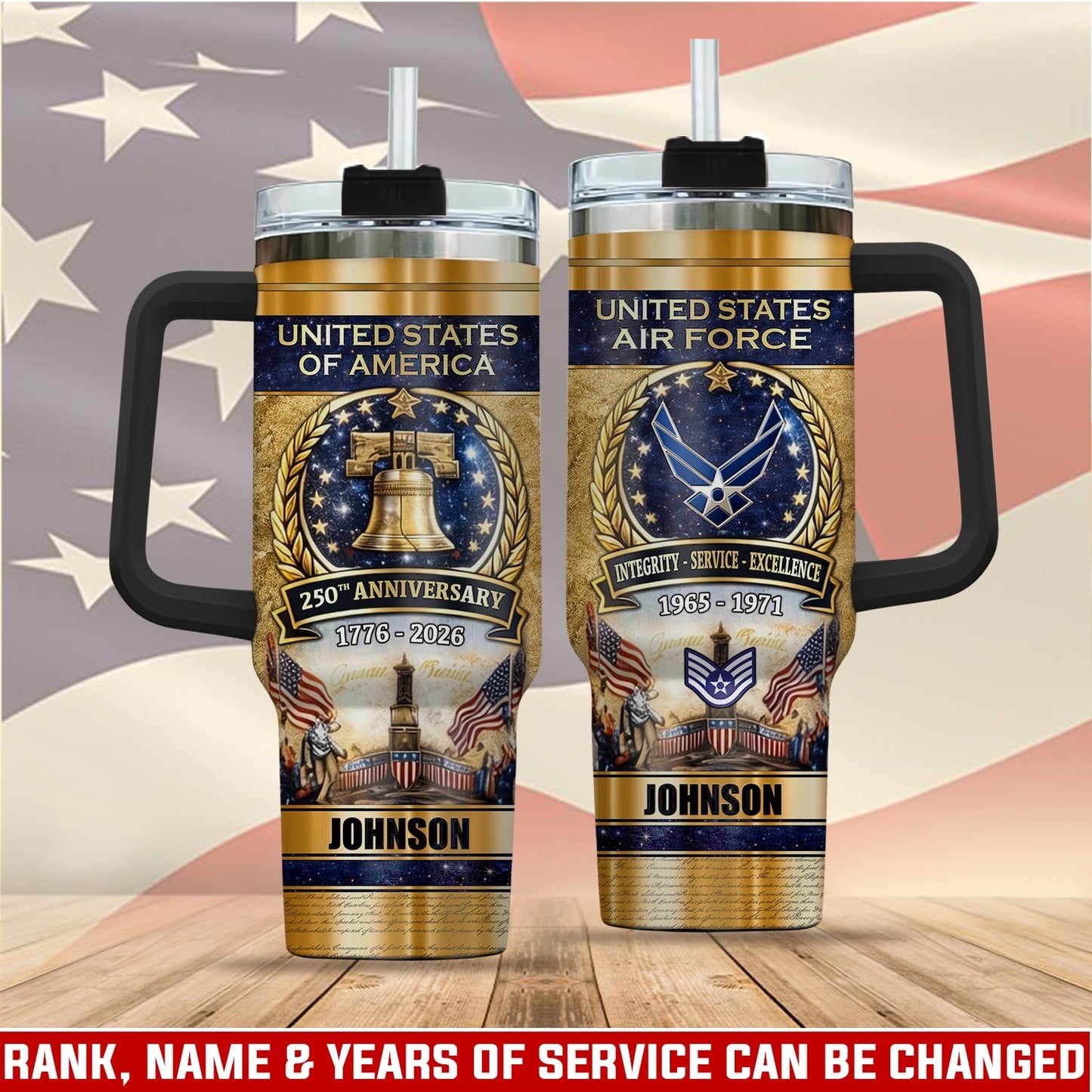 US Air Force - Tumbler 40oz - 250TH ANNIVERSARY