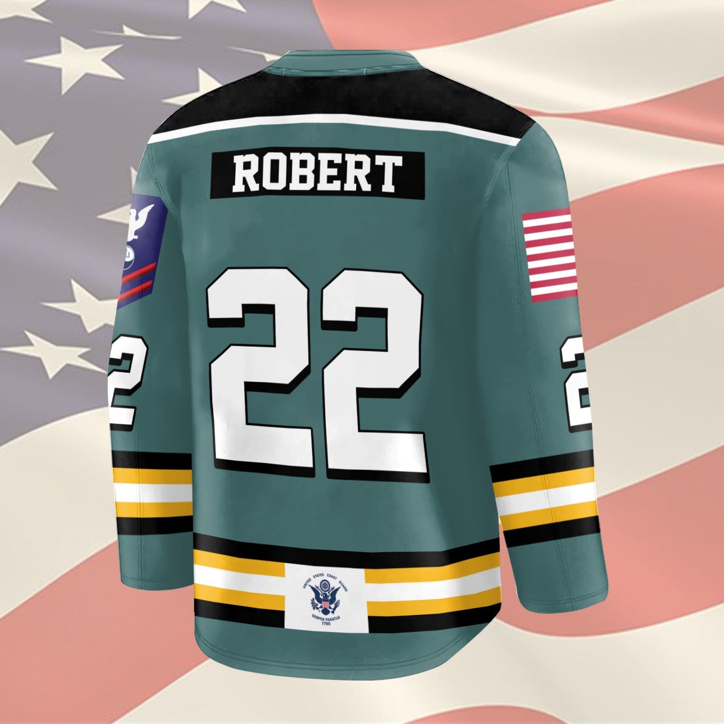 US Coast Guard – Hockey Jersey – Veteran