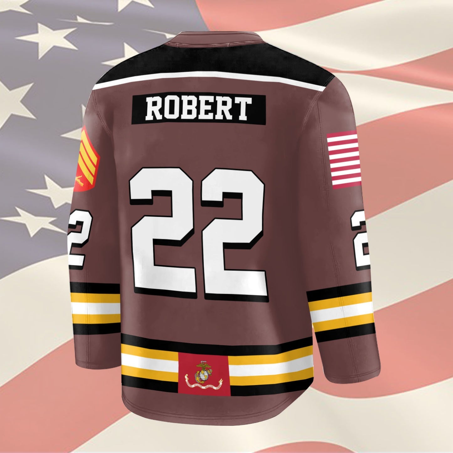US Marine Corps – Hockey Jersey – Veteran