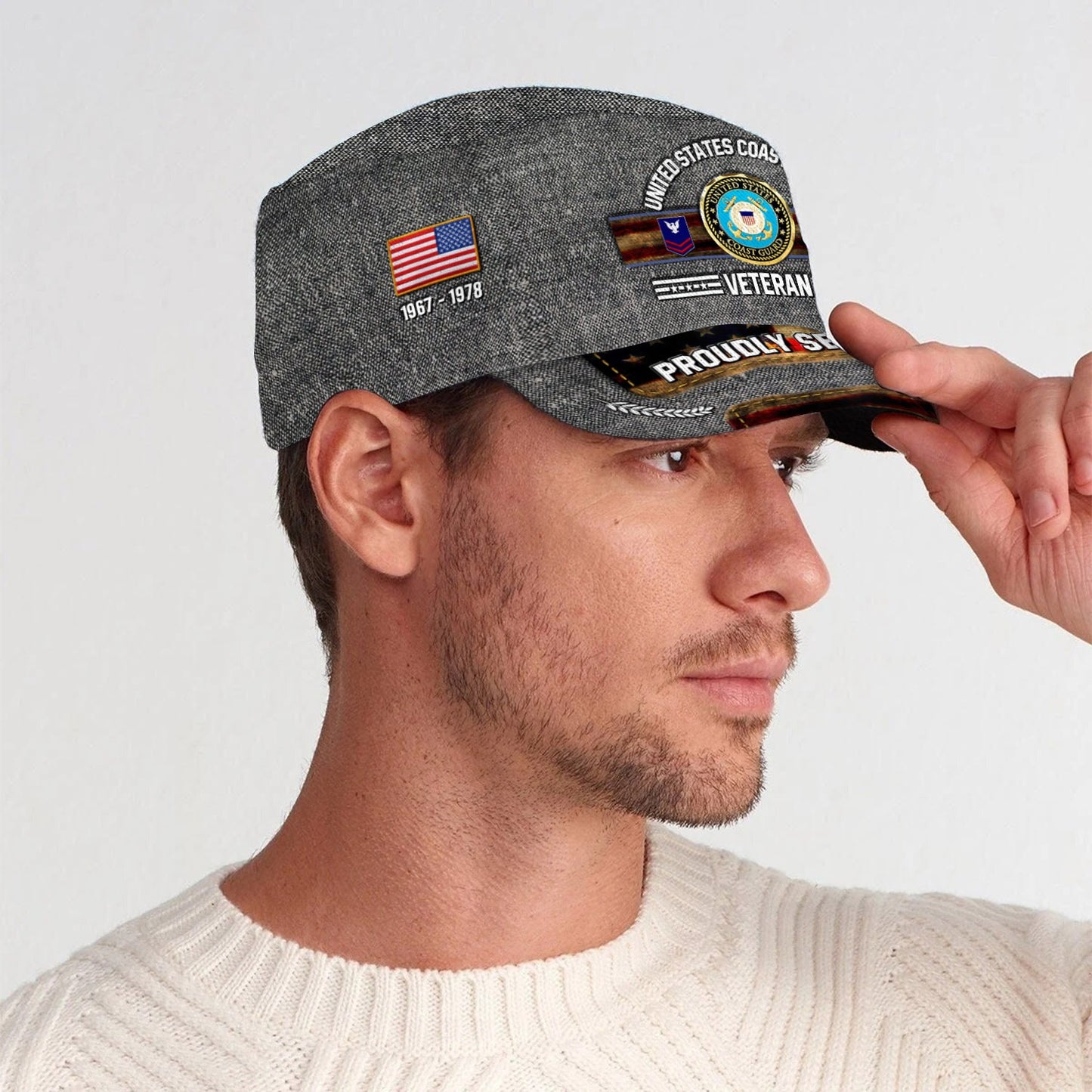 US Coast Guard – Military Cap - Legacy Service Crest
