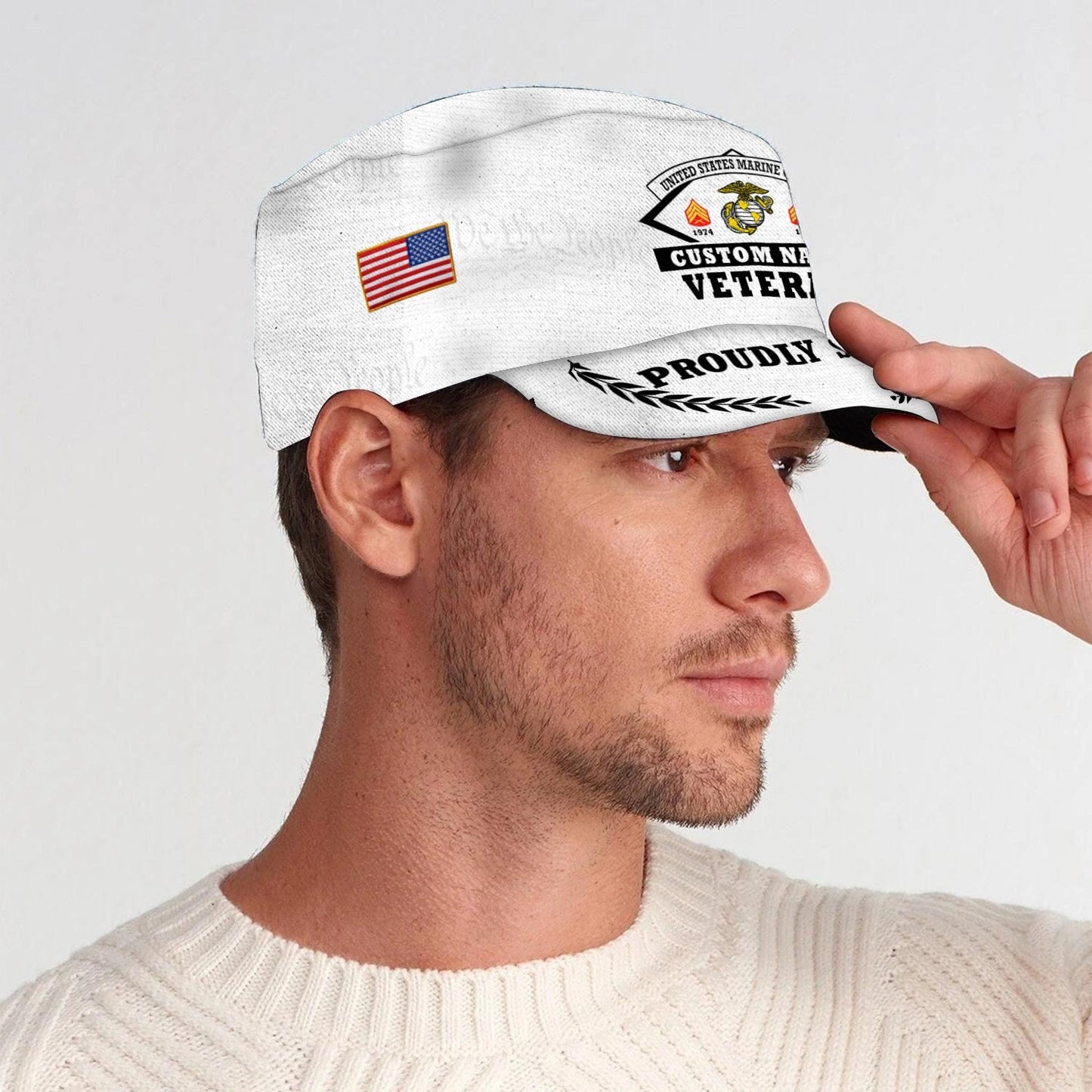 US Marine Corps – Military Cap - Veteran Proud Served