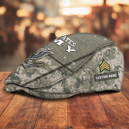 Custom U.S. Army Jeff Cap –  Digital Camo Badge