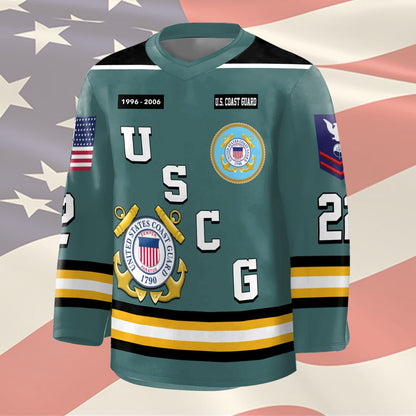 US Coast Guard – Hockey Jersey – Veteran