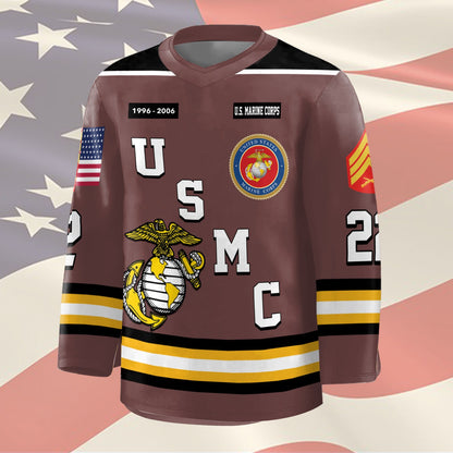 US Marine Corps – Hockey Jersey – Veteran