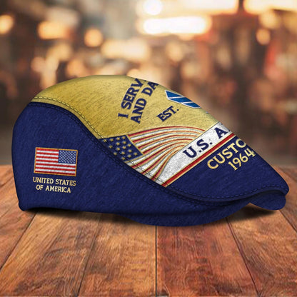Custom U.S. Air Force Jeff Cap – Heritage Flag Emblem