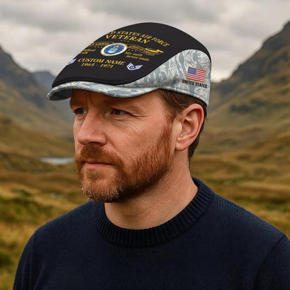 Custom U.S. Air Force Jeff Cap – Heritage Oath Emblem