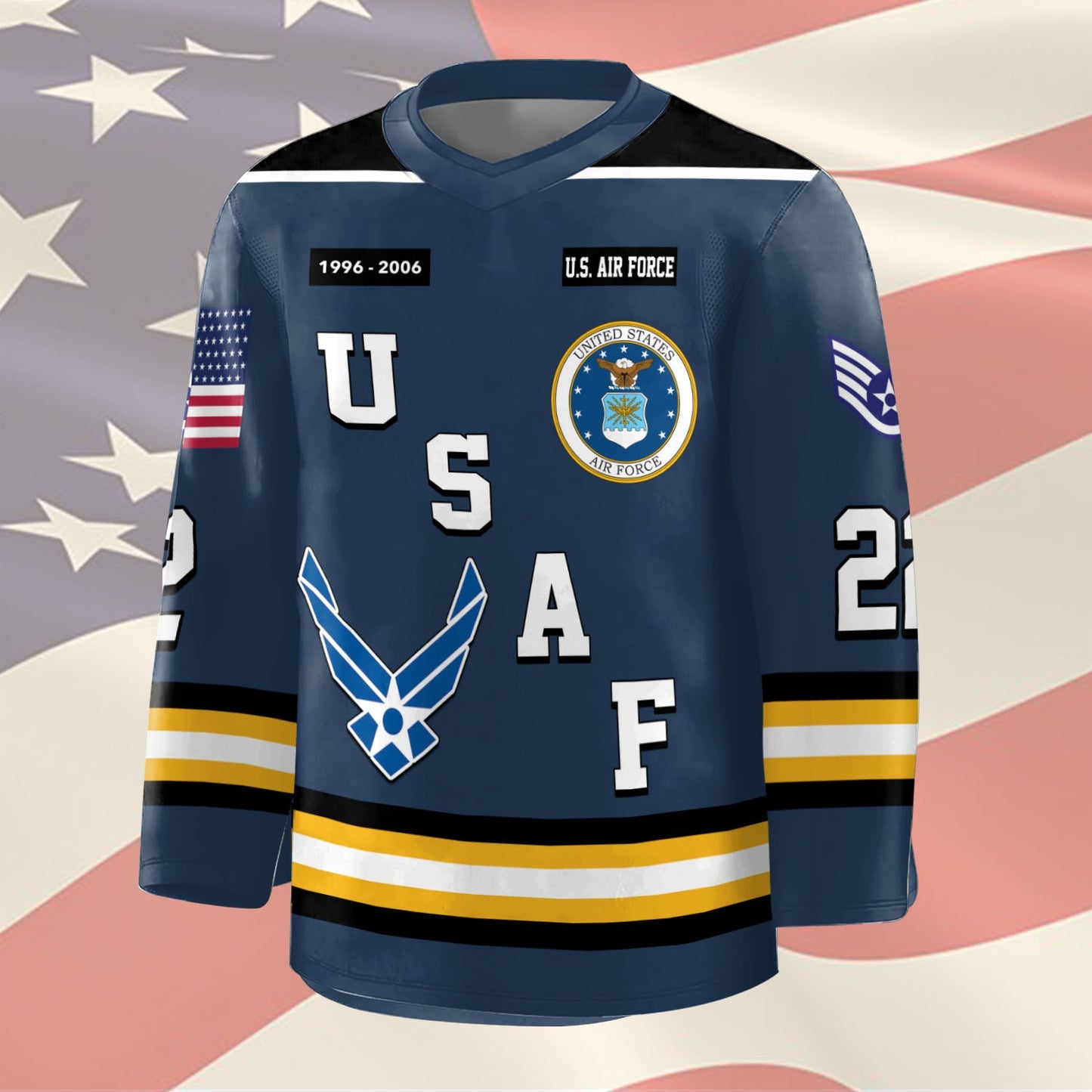 US Air Force – Hockey Jersey – Veteran