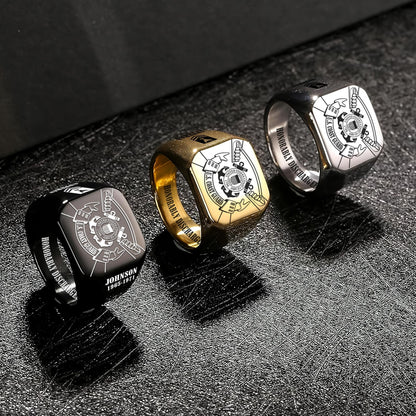 US Coast Guard – Engraved Men's Ring – Service Legacy Ring